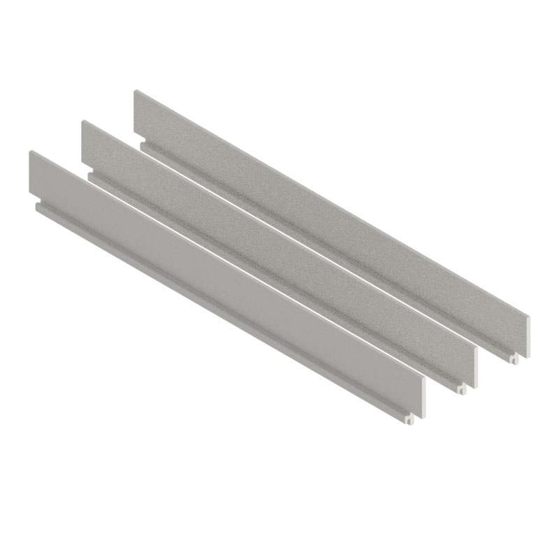 Sichtkantenprofil UBK 300 für Endstück, 22mm Vertiefung