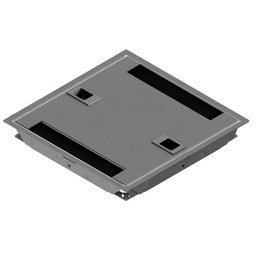 [DBR 261 002] Sortie de sol double 260 en acier inoxydable avec bord