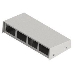 [ABH 100 400] Boîte de raccordement pour 4 FLF horizontale, vide 