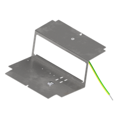 [UBD 165 185] Steckdoseneinsatz für 3x 45x45 Ausschnitte, leer