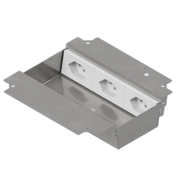 [UBD 215 230] Élément de prise pour 3+2 FLF, fil de terre inclus, 3x 1xT13 blanc